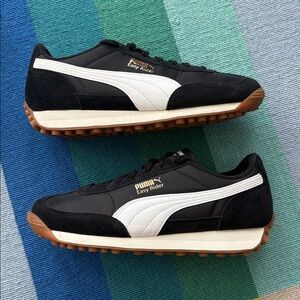 Puma Easy Rider Black and White Sneakers